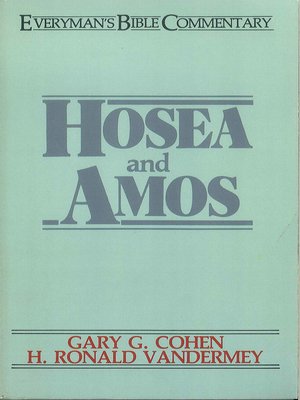 cover image of Hosea & Amos- Everyman's Bible Commentary